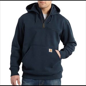 Carhartt Rain Defender Hoodie Navy Blue XL Tall